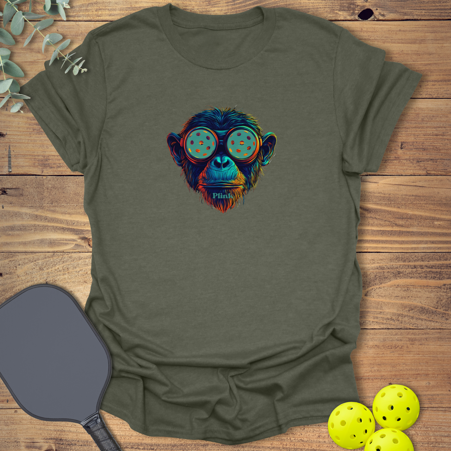 CyberAce the Chimp Pickleball T-Shirt
