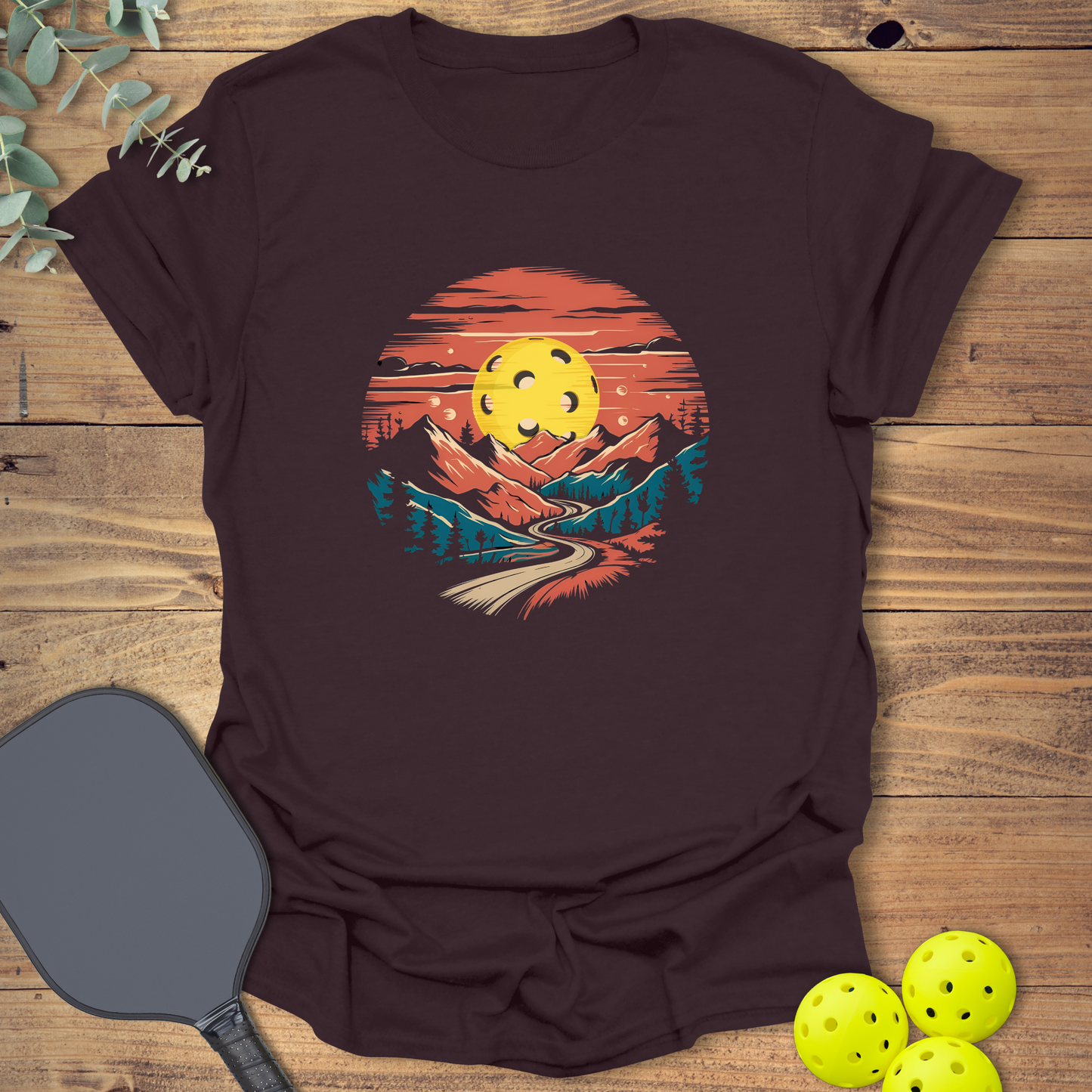 Mountains Pickleball T-Shirt