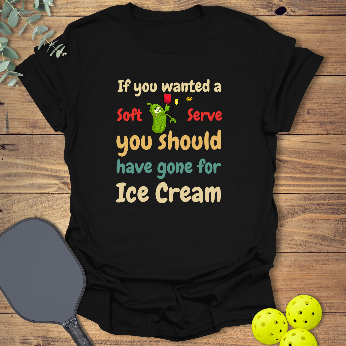 Soft Serve Pickleball T-Shirt