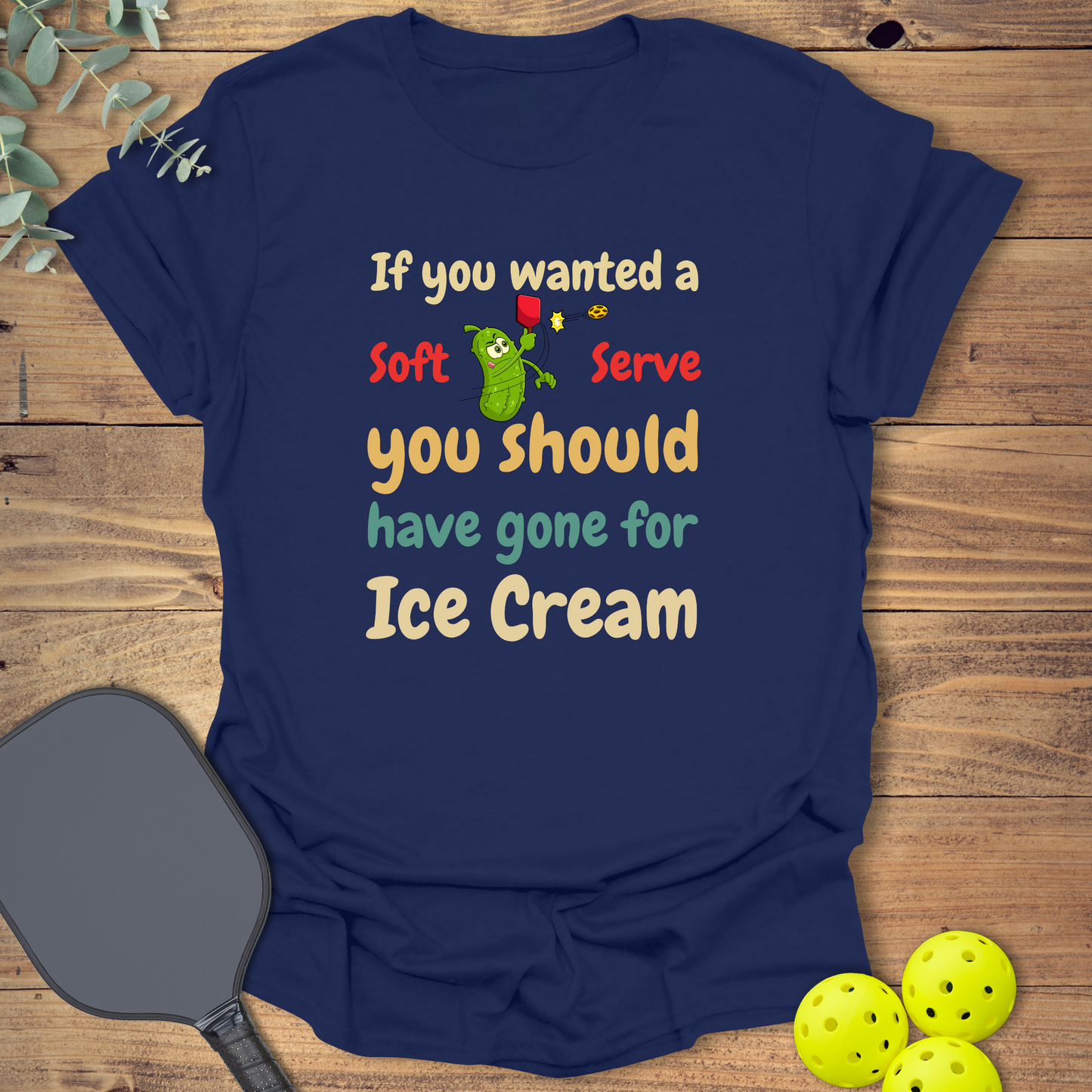 Soft Serve Pickleball T-Shirt