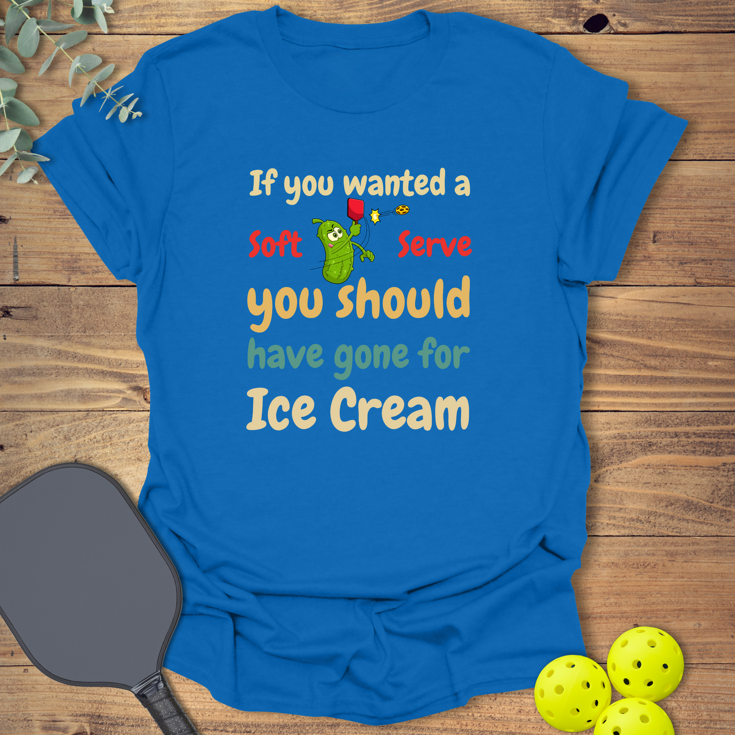 Soft Serve Pickleball T-Shirt