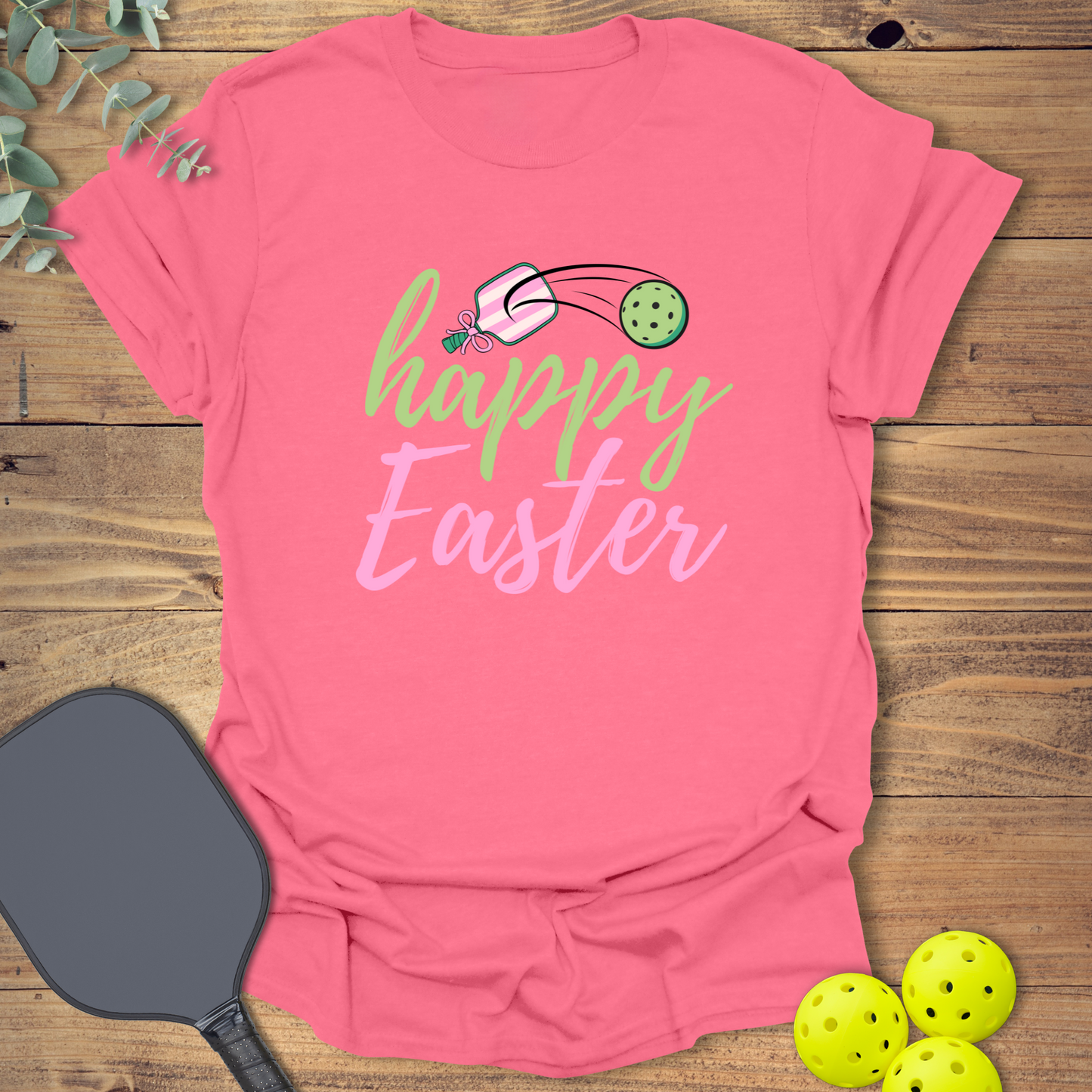 Happy Easter Pickleball T-Shirt