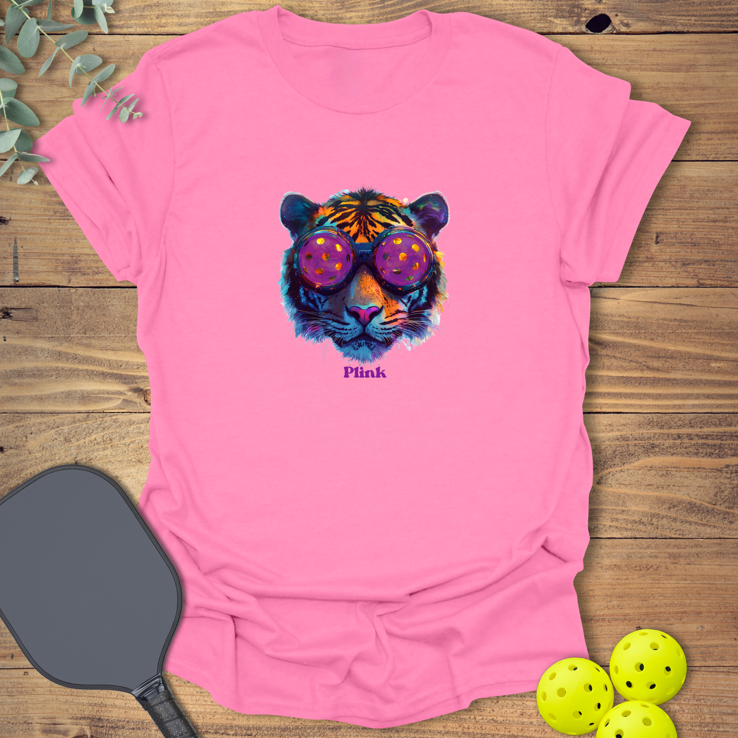 Tiger Plink Pickleball T-Shirt