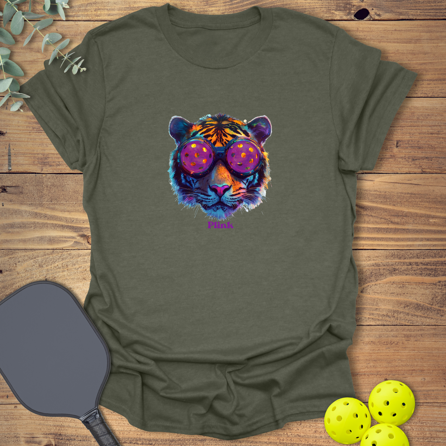 Tiger Plink Pickleball T-Shirt