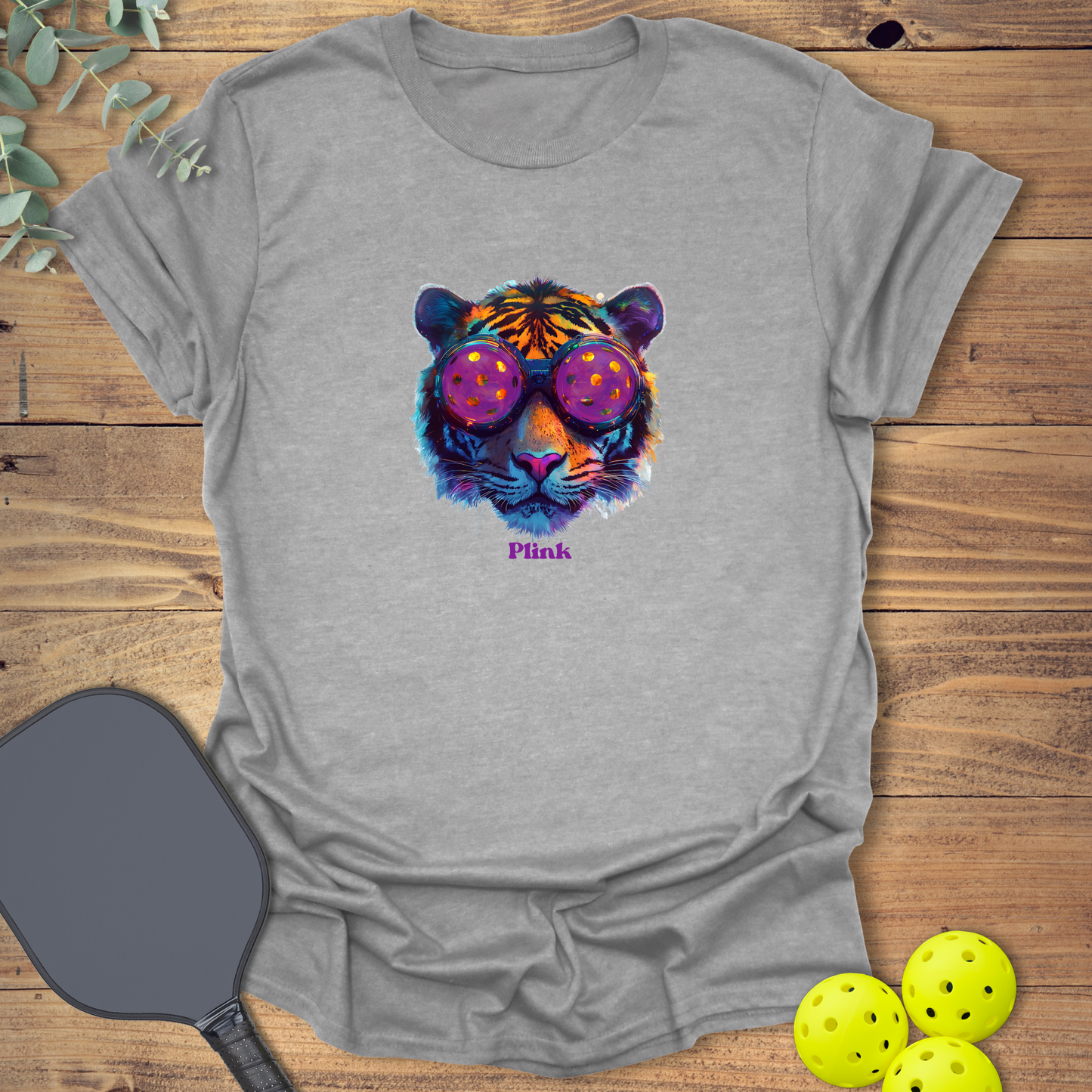Tiger Plink Pickleball T-Shirt