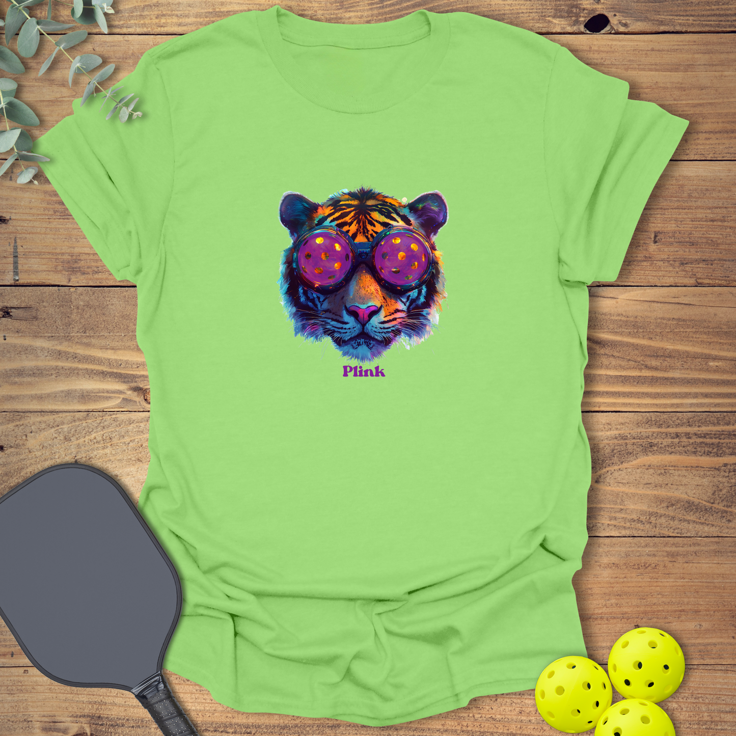 Tiger Plink Pickleball T-Shirt