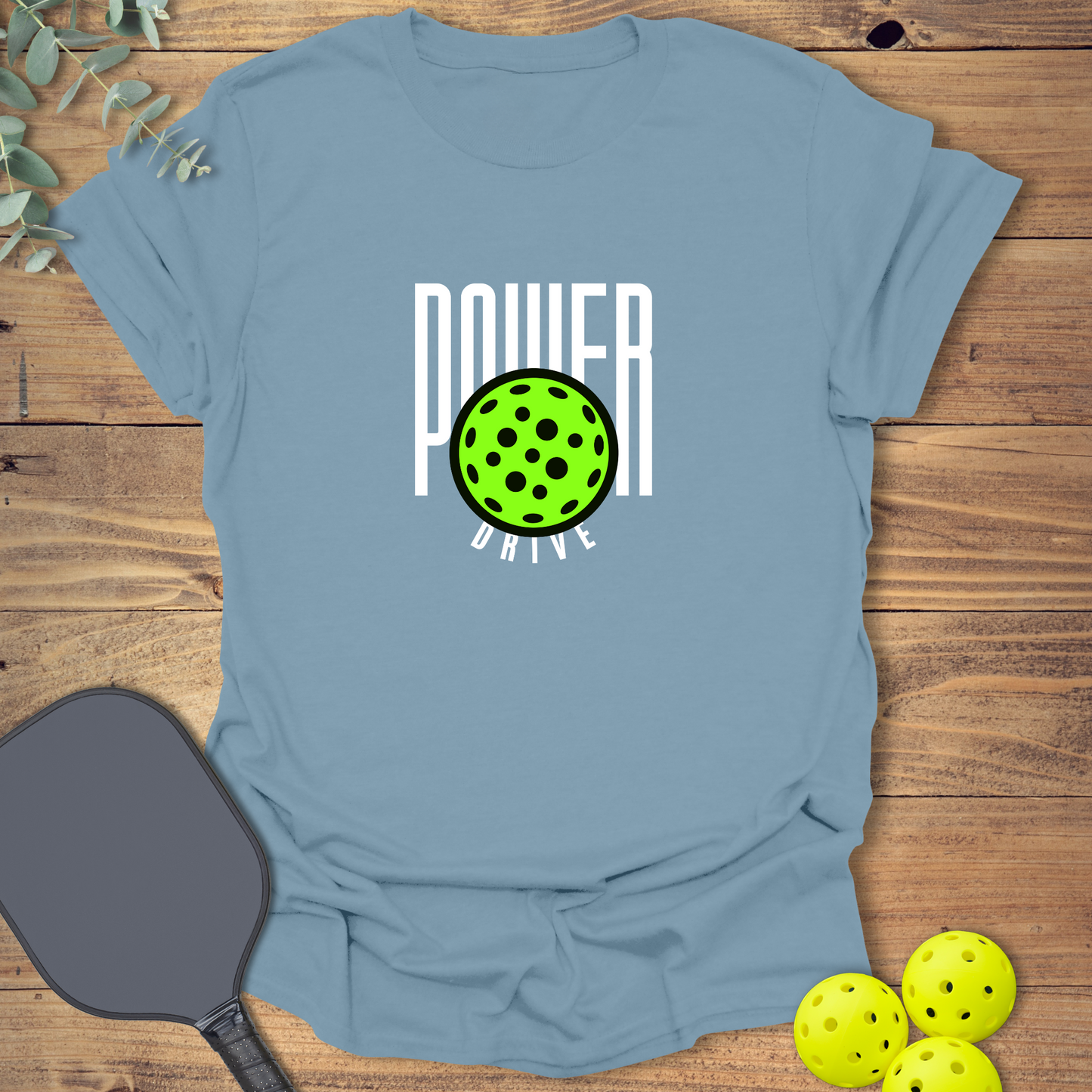 Power Drive Neon Pickleball T-Shirt