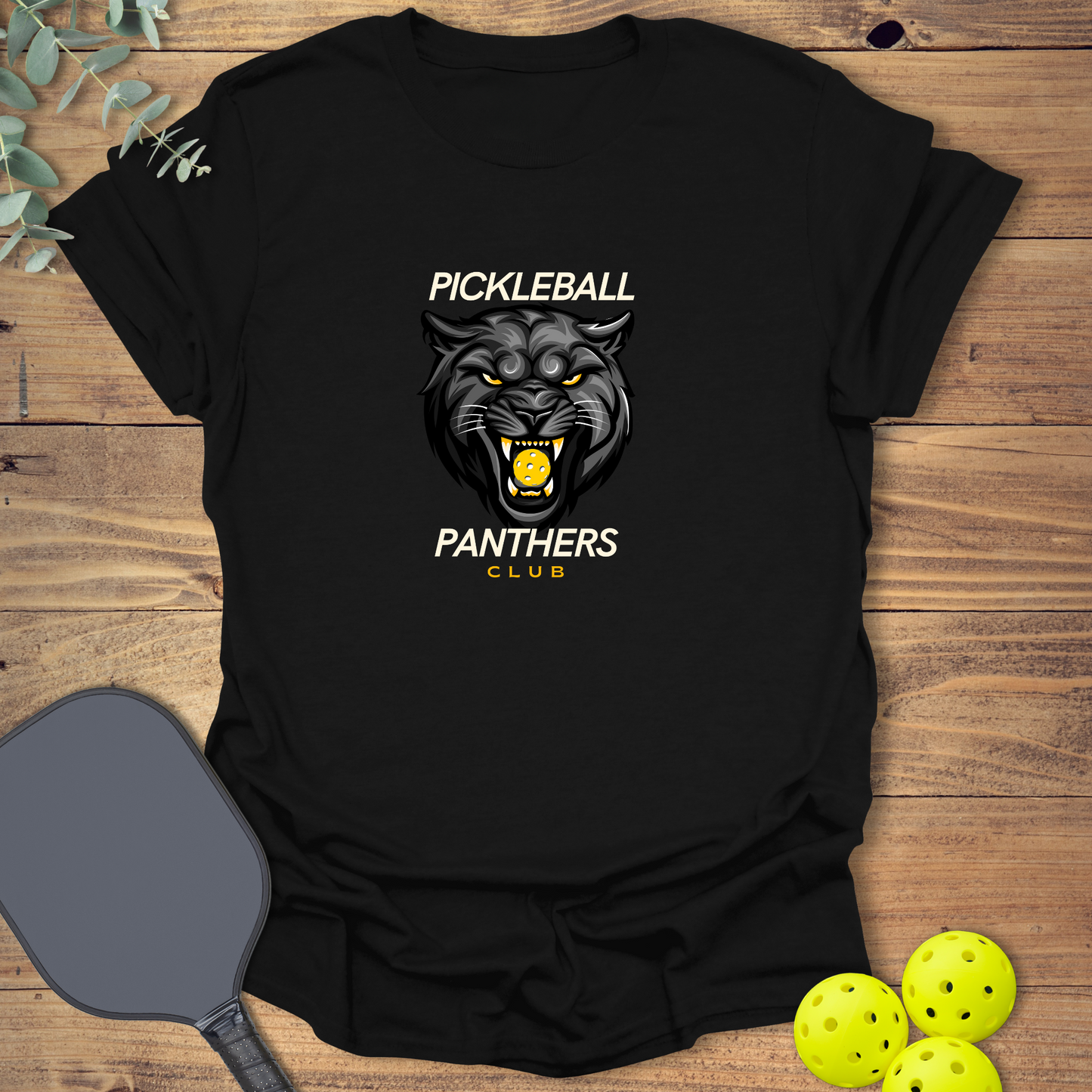 Panthers Club Pickleball T-Shirt