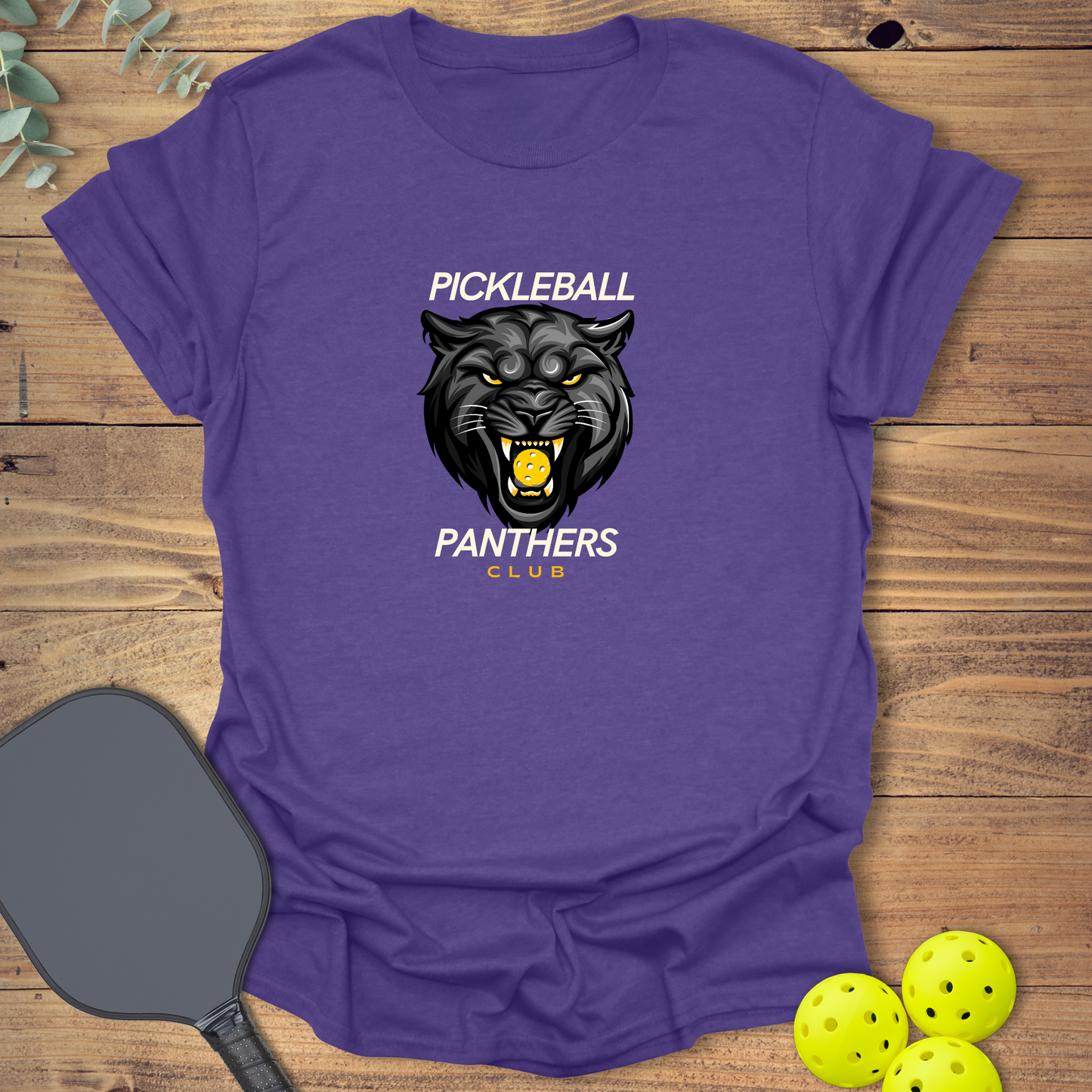 Panthers Club Pickleball T-Shirt