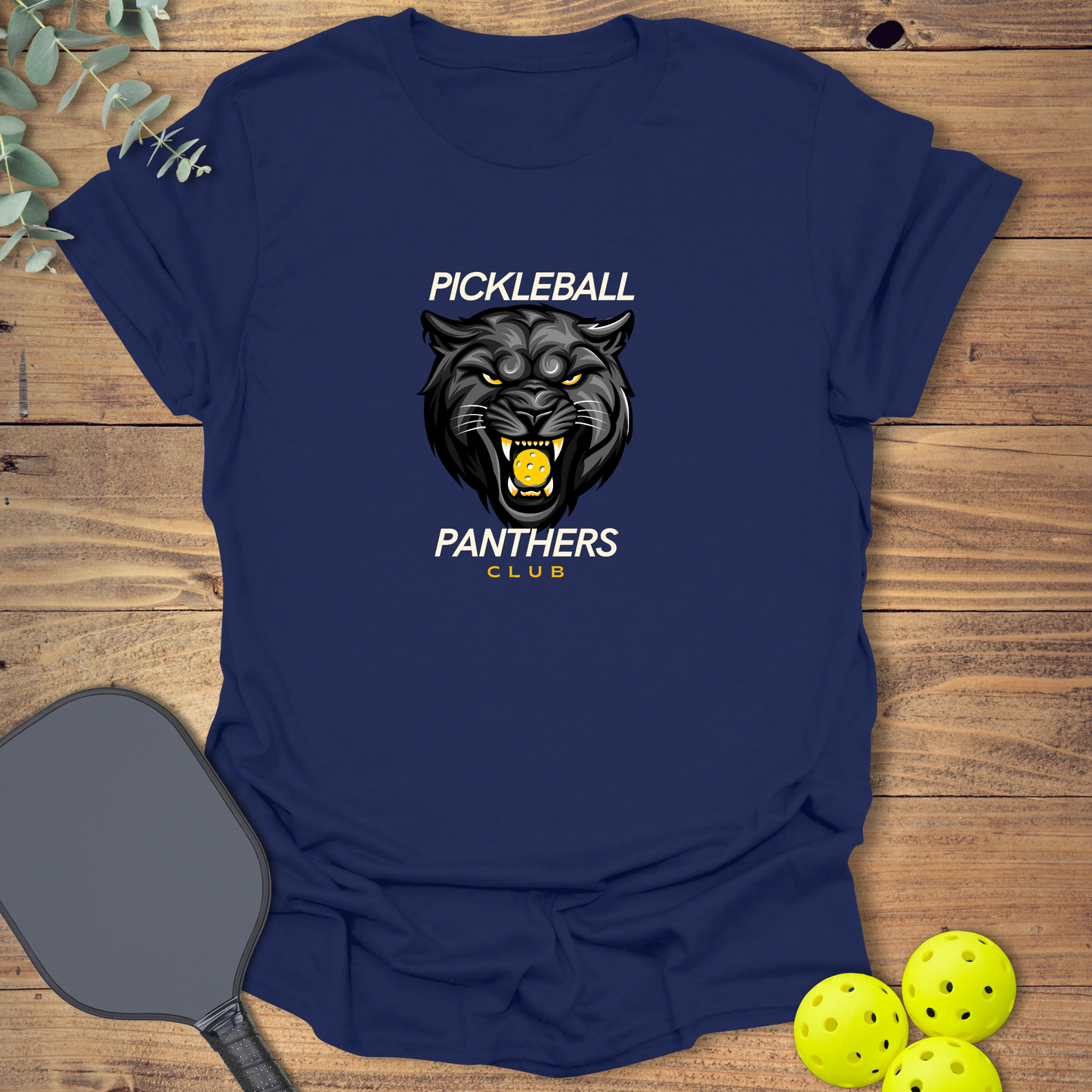 Panthers Club Pickleball T-Shirt