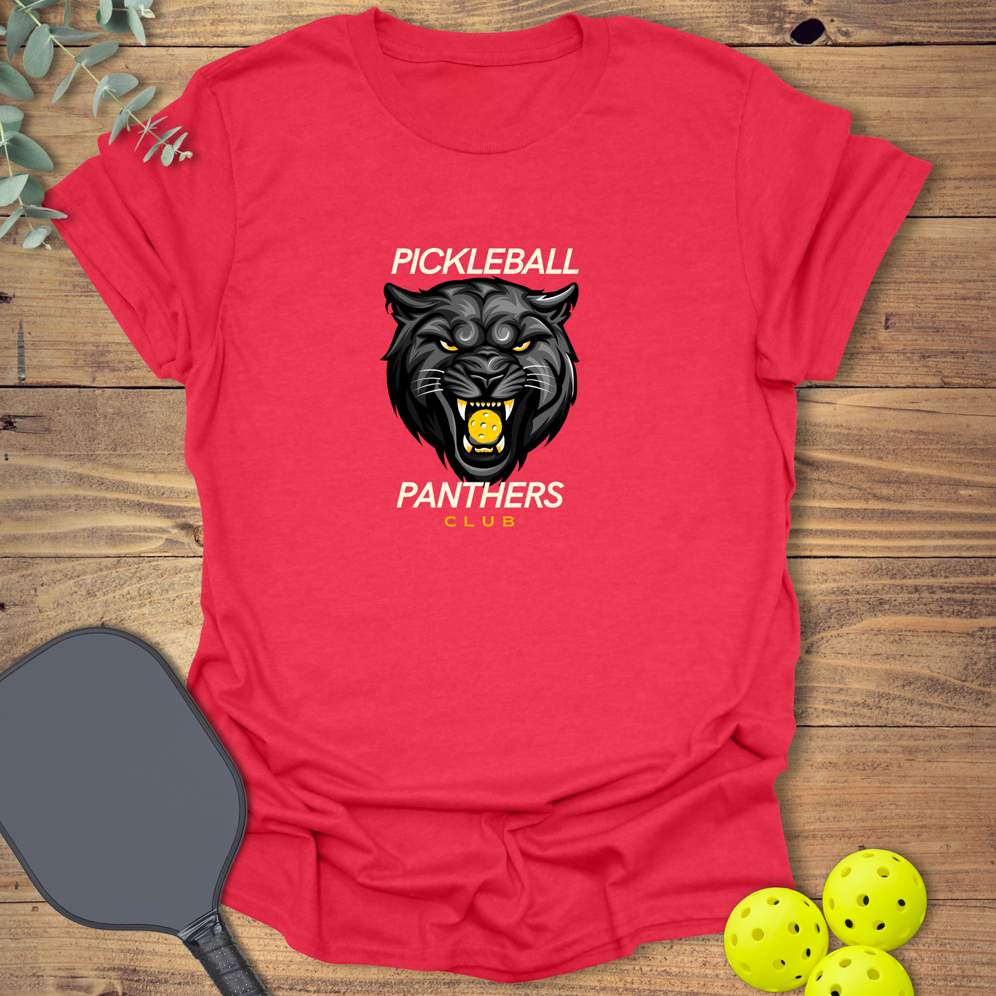 Panthers Club Pickleball T-Shirt