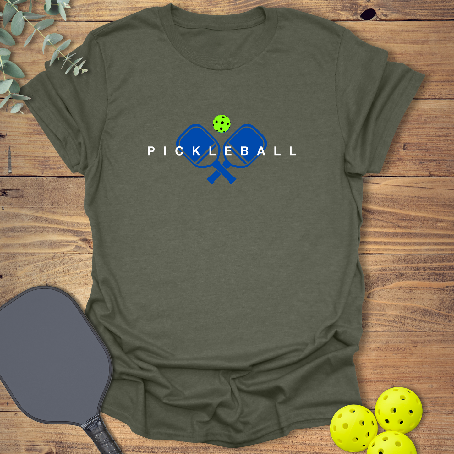 Blue Paddles Pickleball T-Shirt