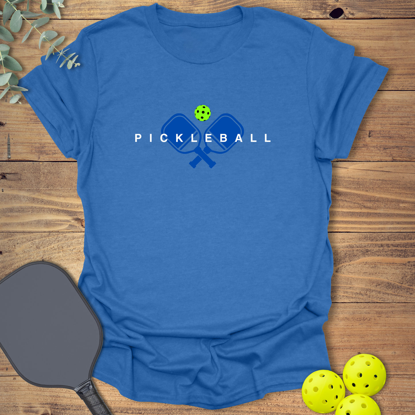 Blue Paddles Pickleball T-Shirt