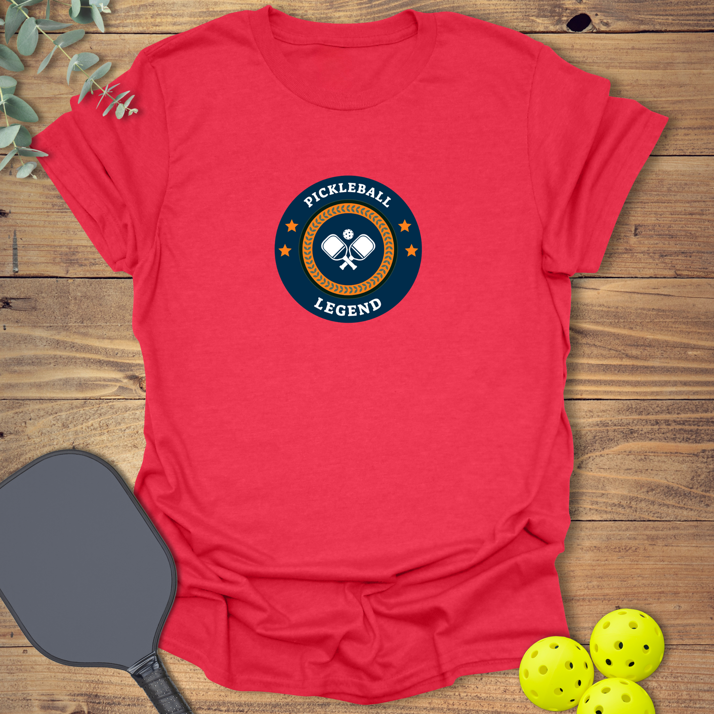 Pickleball Legend Circle T-Shirt