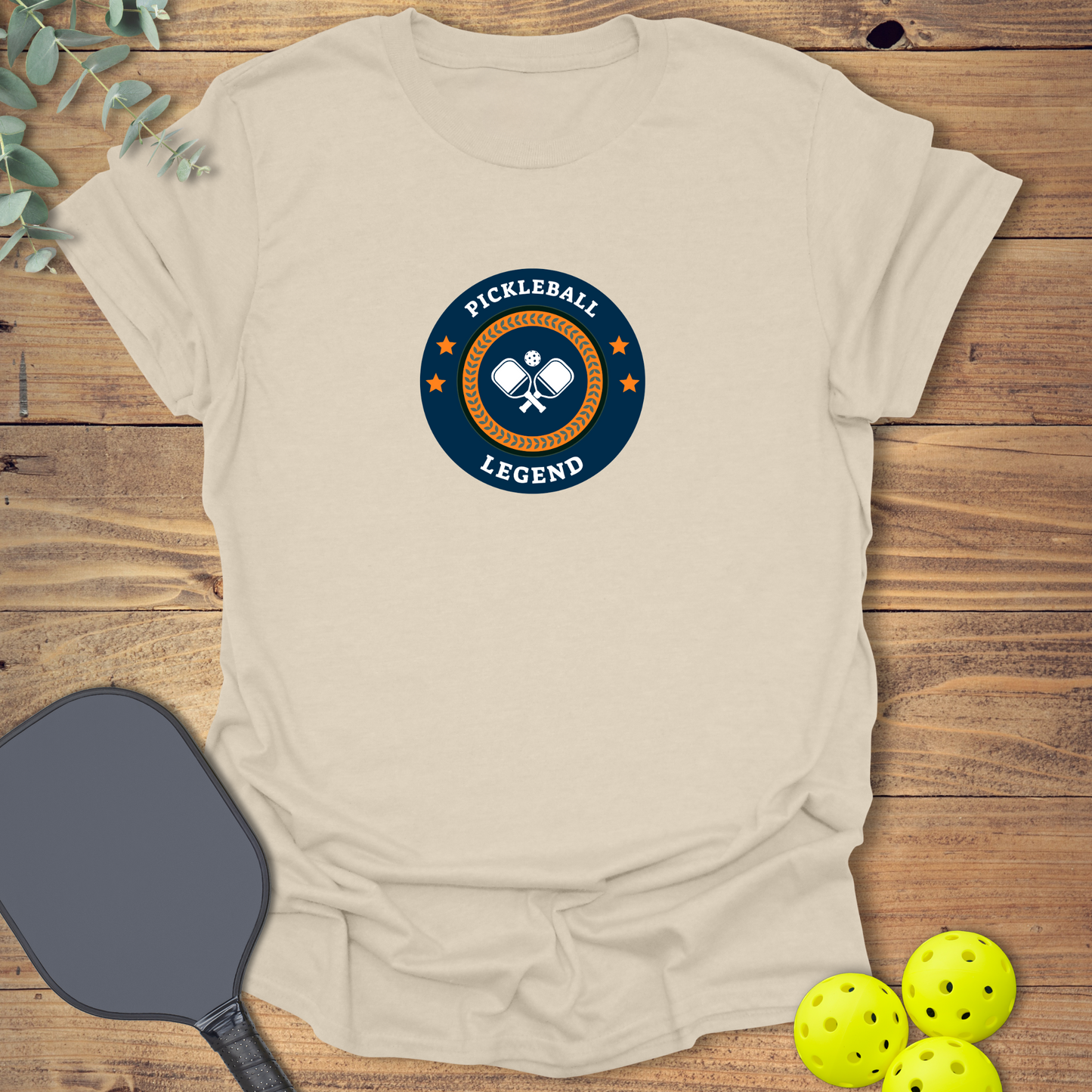 Pickleball Legend Circle T-Shirt