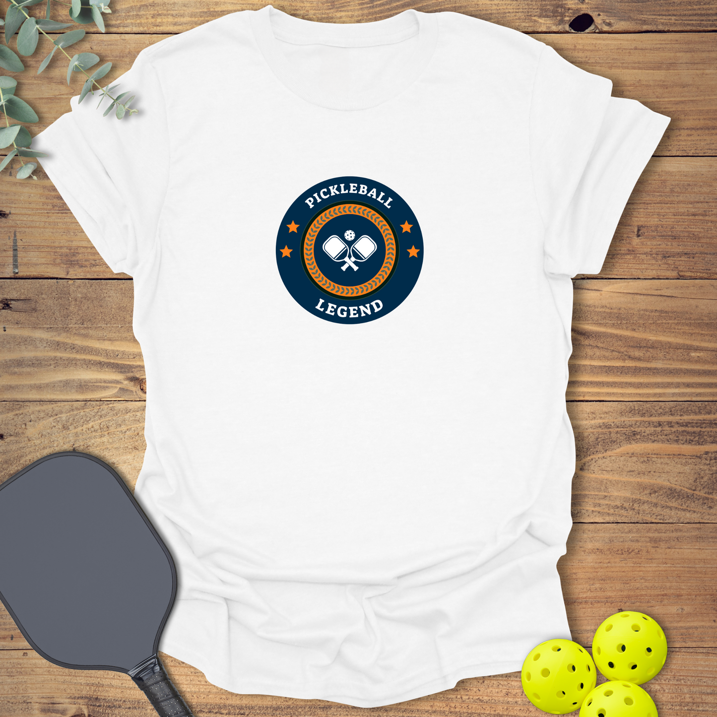 Pickleball Legend Circle T-Shirt