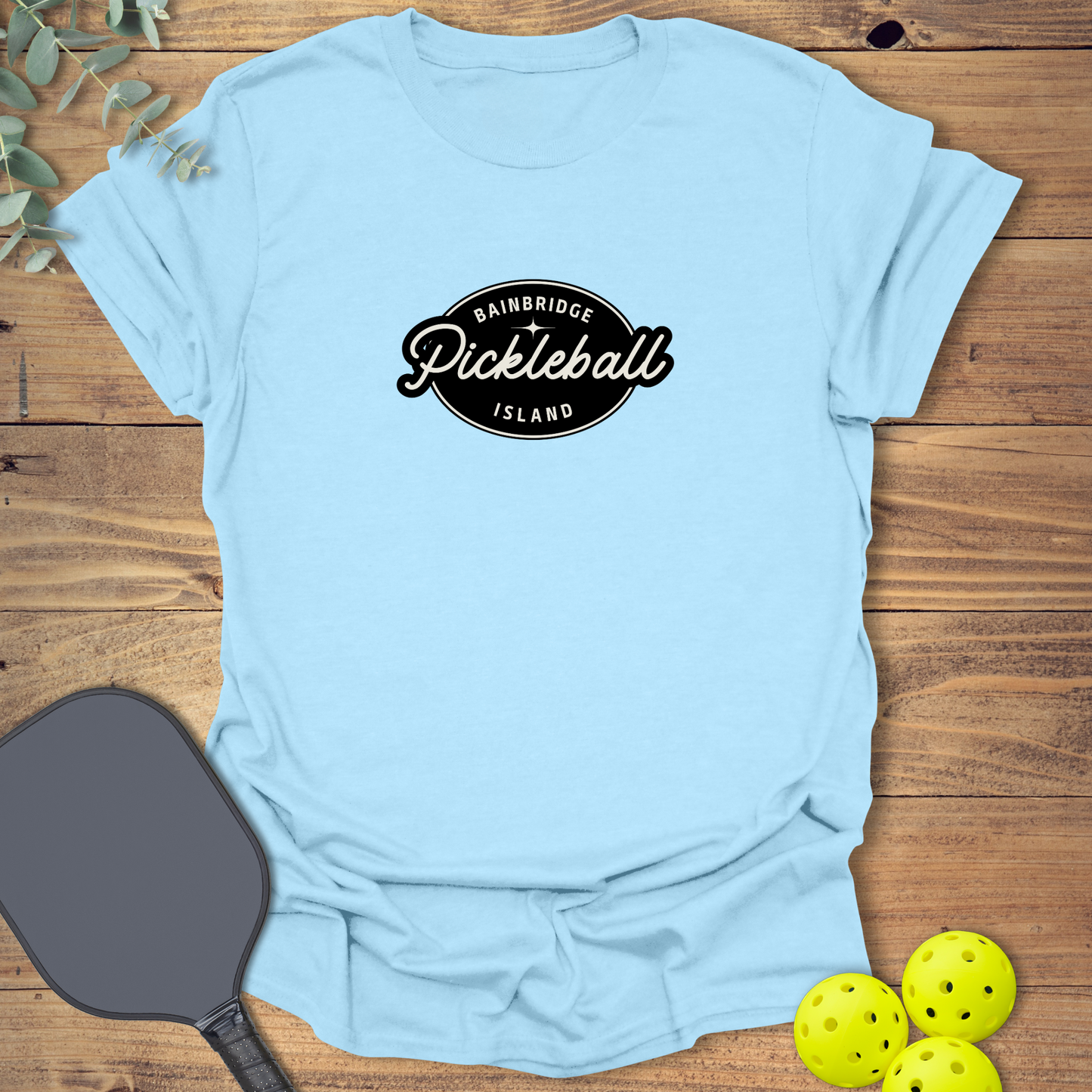 Bainbridge Island Pickleball T-Shirt