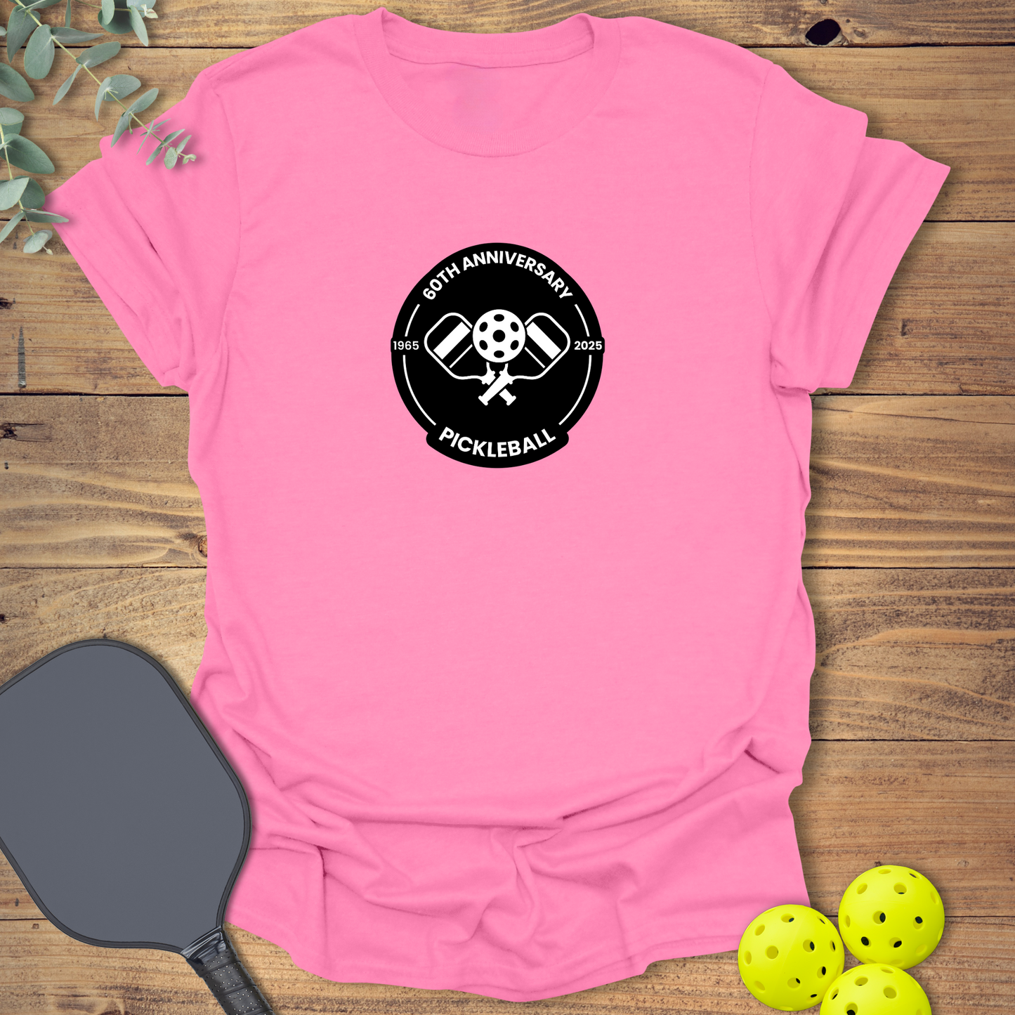 60th Anniversary Pickleball T-Shirt