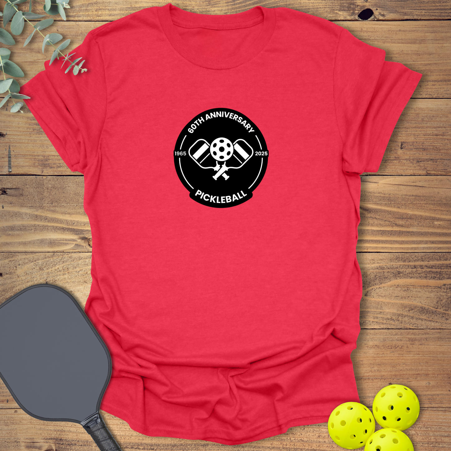 60th Anniversary Pickleball T-Shirt