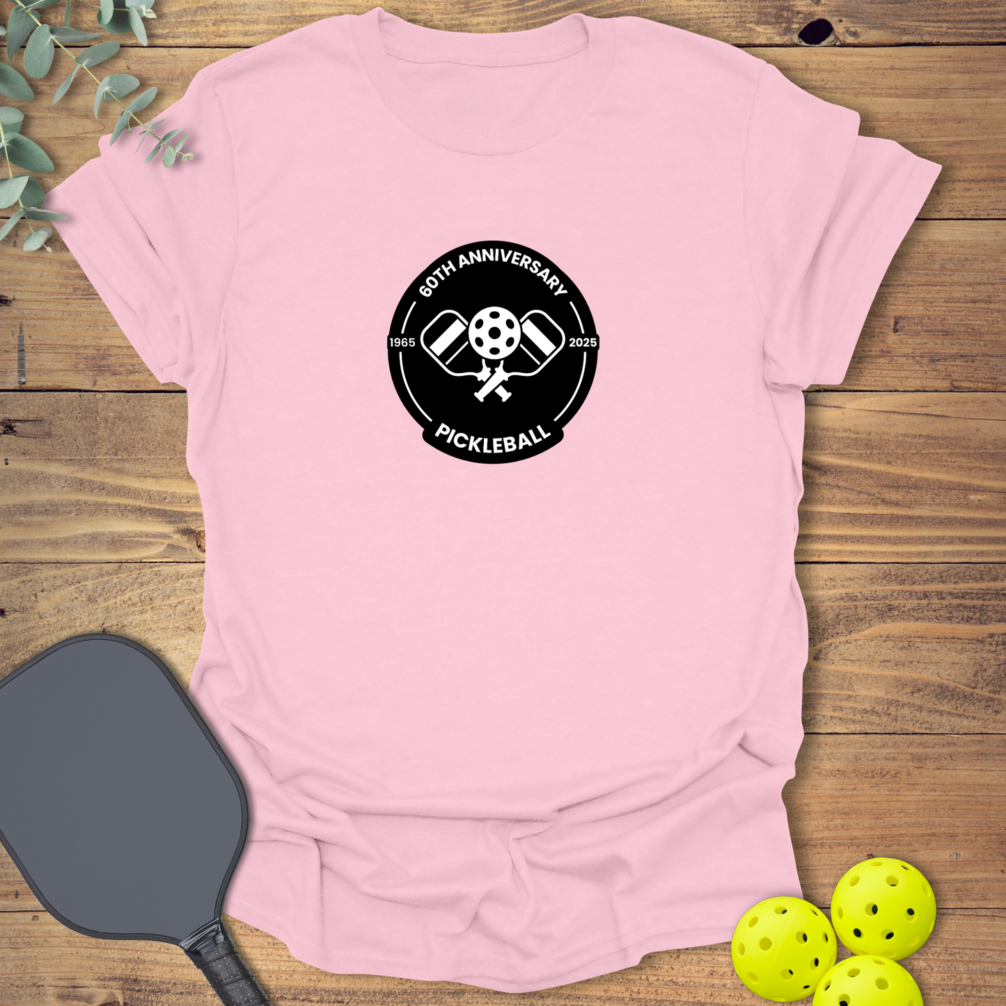 60th Anniversary Pickleball T-Shirt