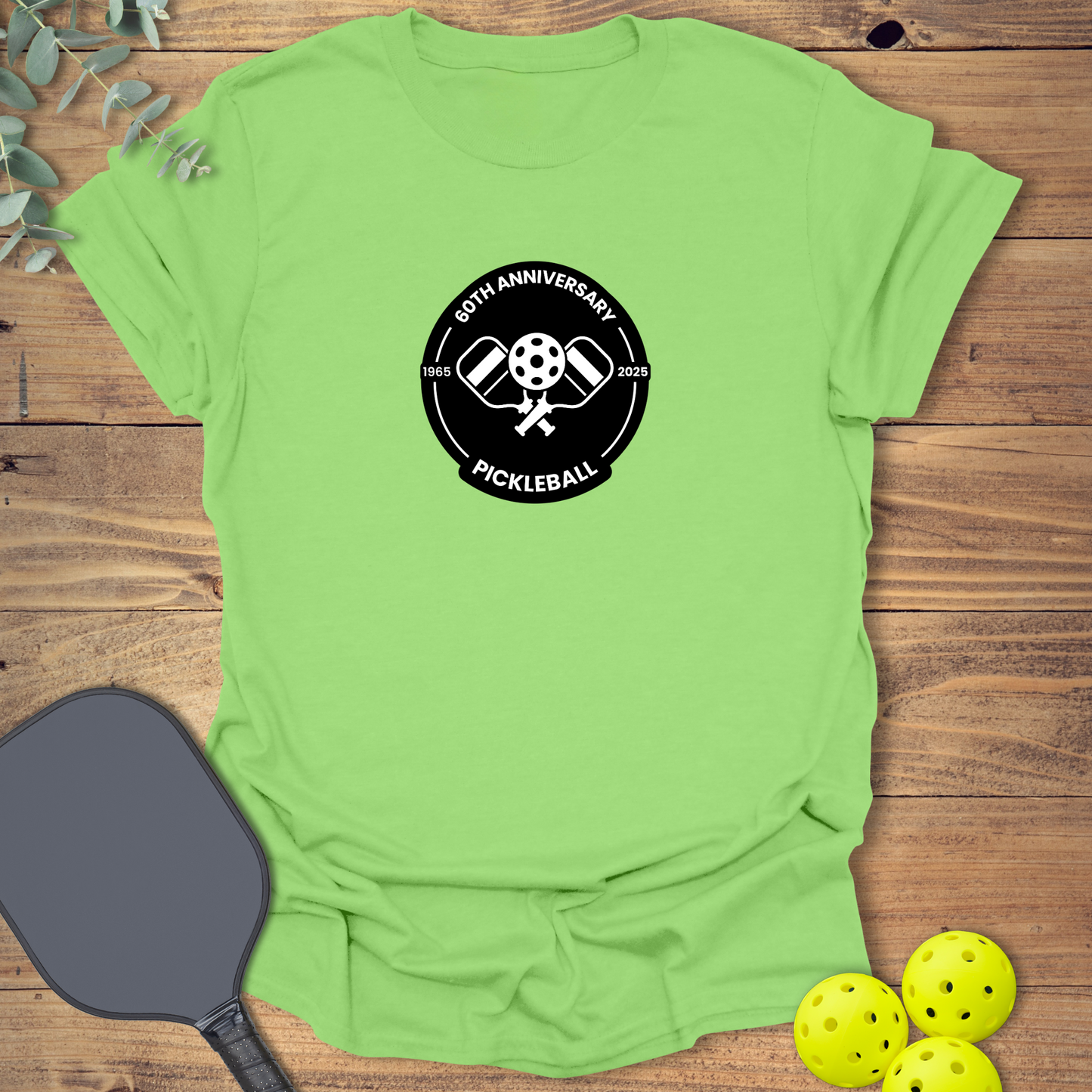 60th Anniversary Pickleball T-Shirt