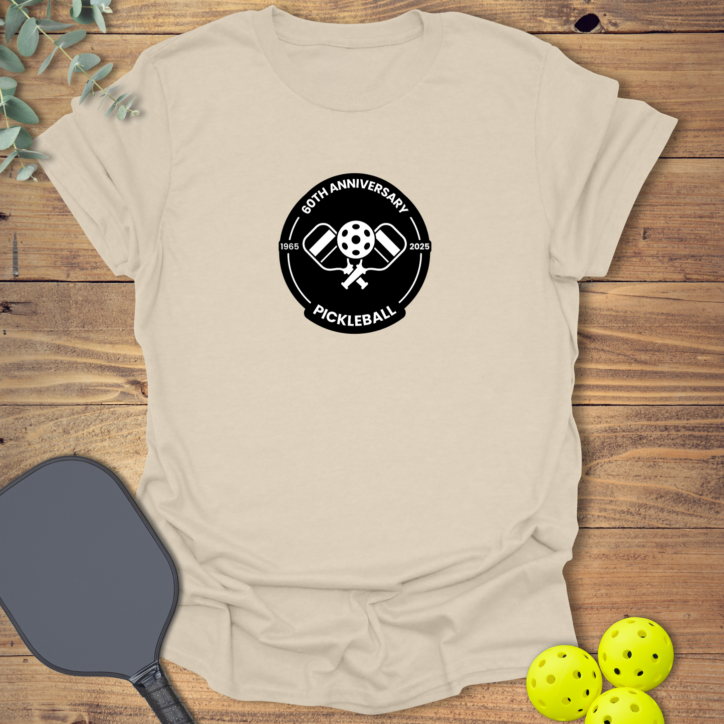 60th Anniversary Pickleball T-Shirt