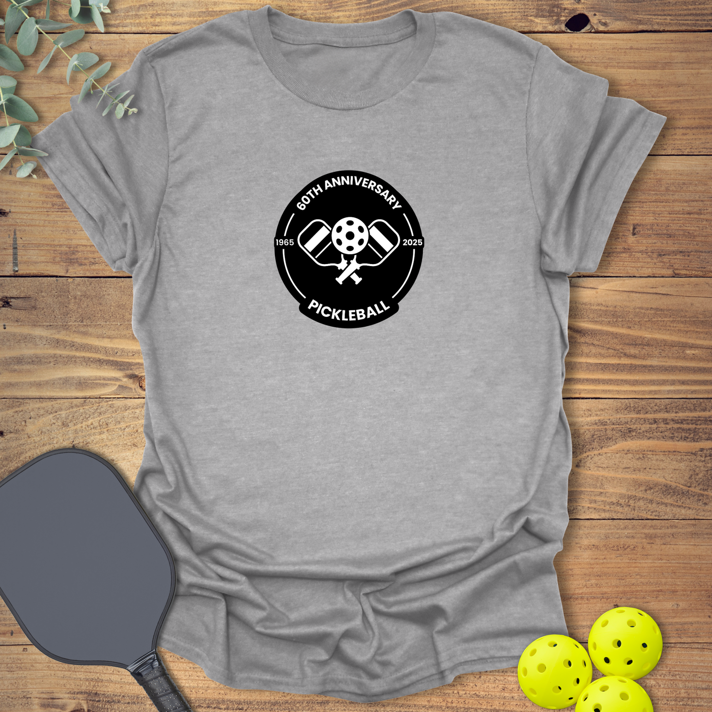 60th Anniversary Pickleball T-Shirt