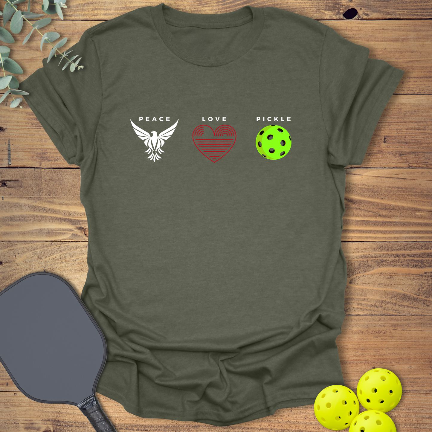 Peace Love Pickle T-Shirt