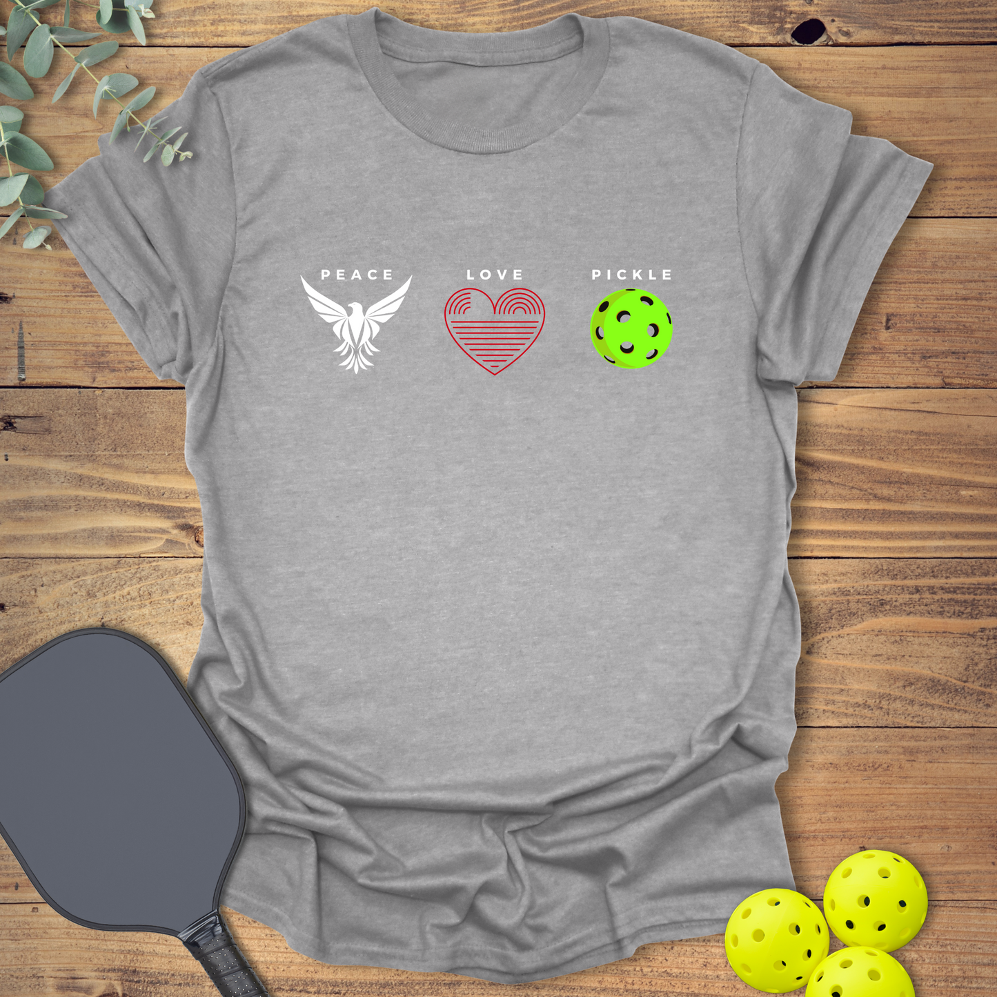 Peace Love Pickle T-Shirt