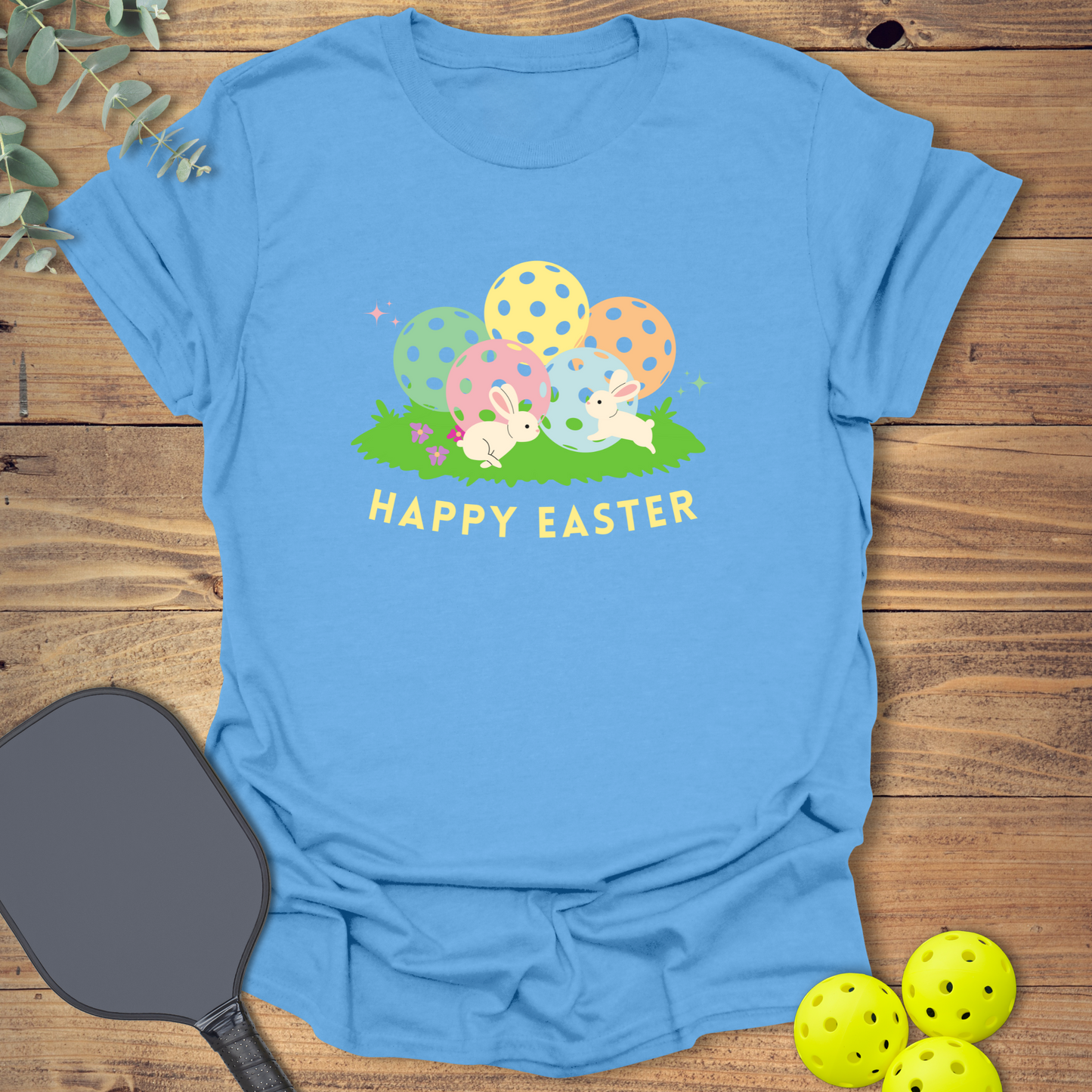 Easter Bunnies Pickleball T-Shirt