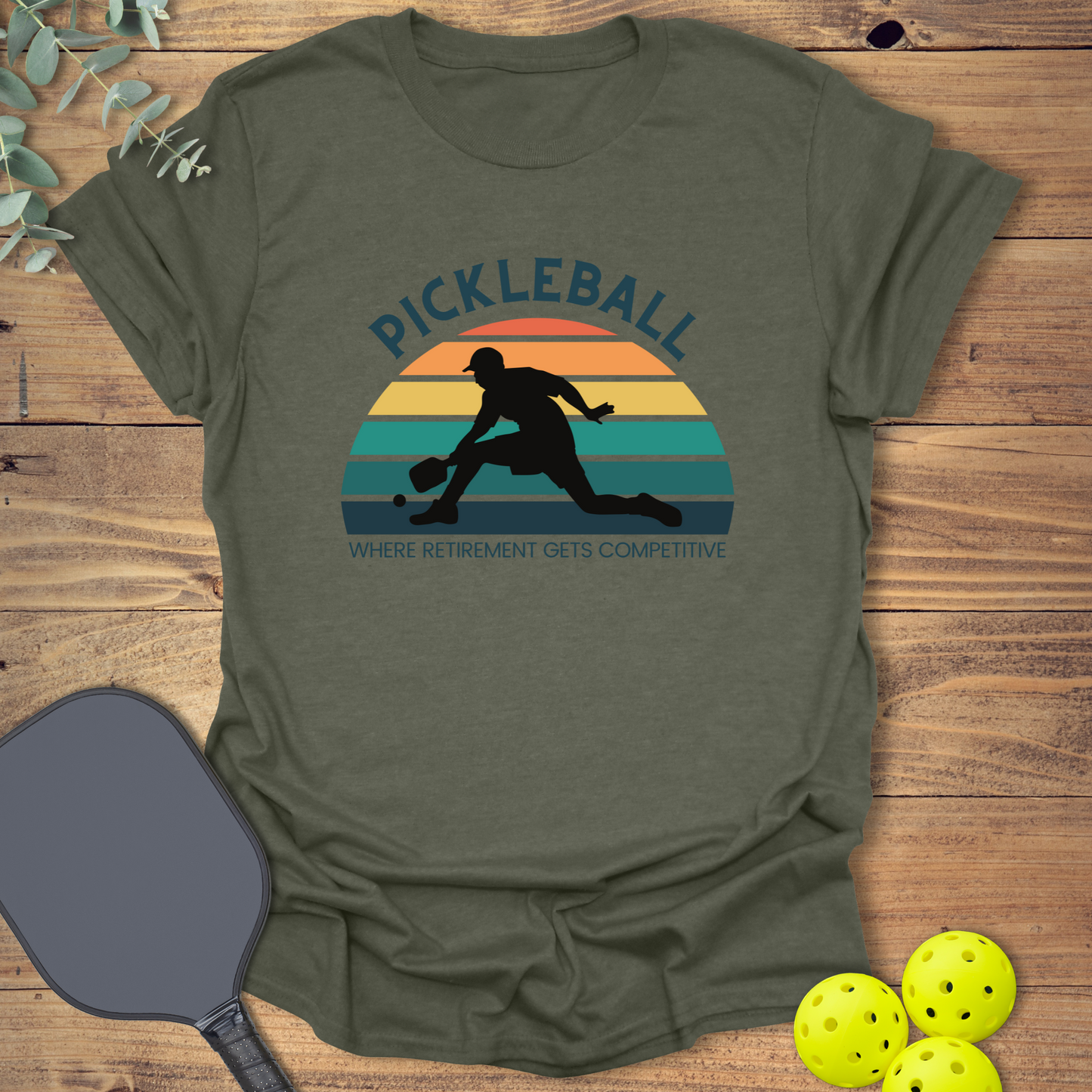 Retirement Pickleball T-Shirt