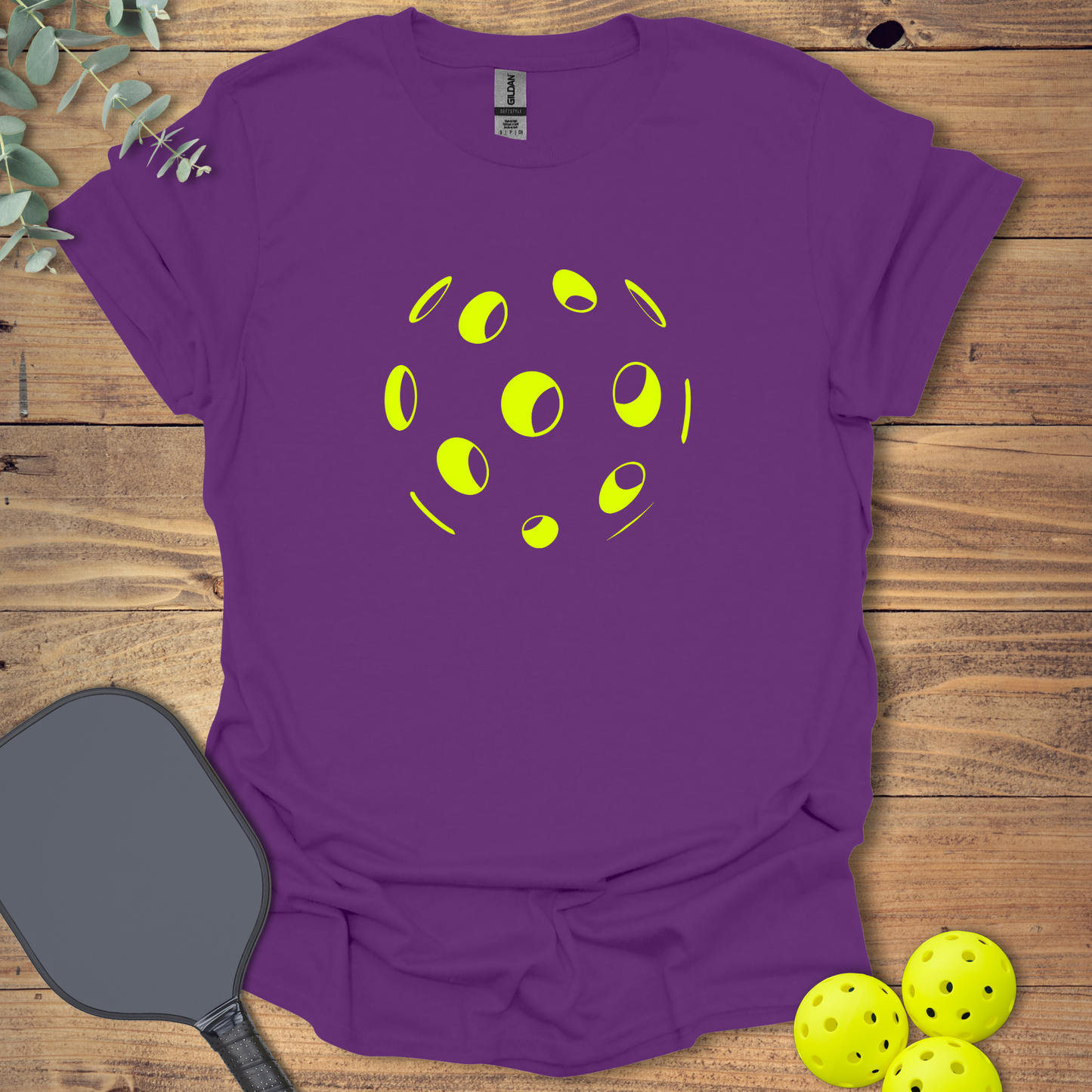 Pickleball Outline T-Shirt