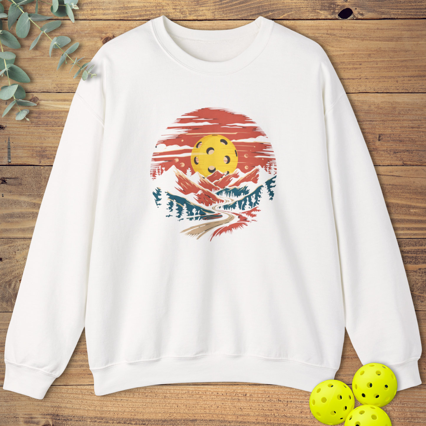 Mountains Pickleball Sweatshirt