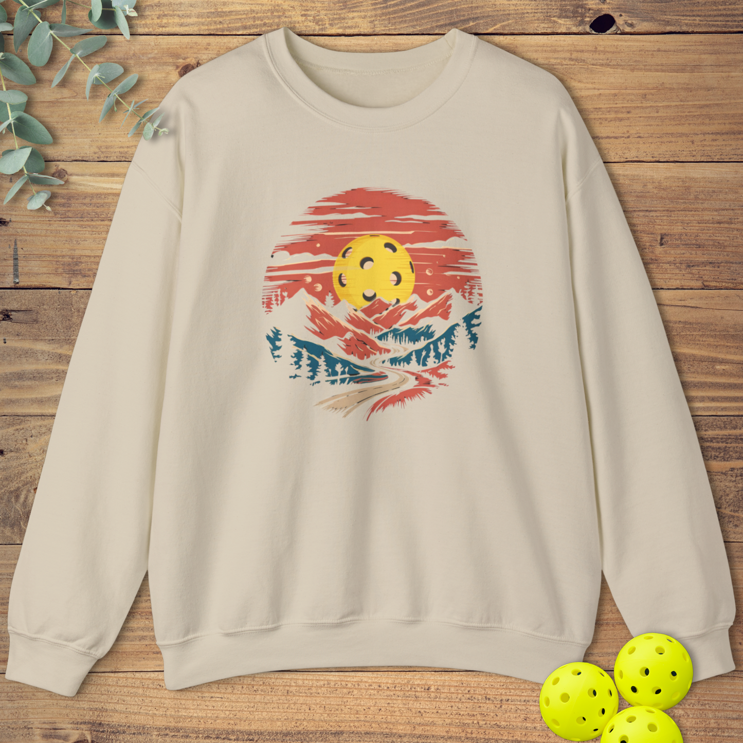 Mountains Pickleball Sweatshirt