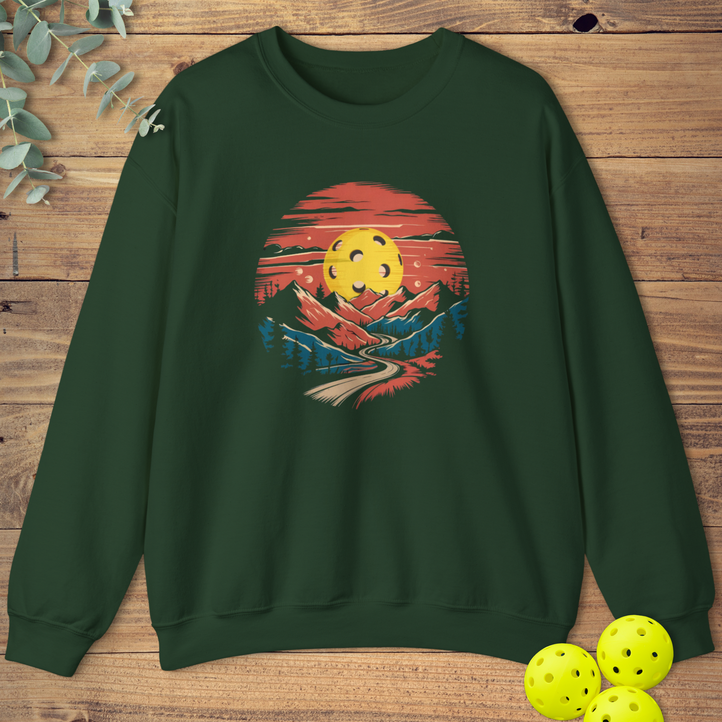 Mountains Pickleball Sweatshirt