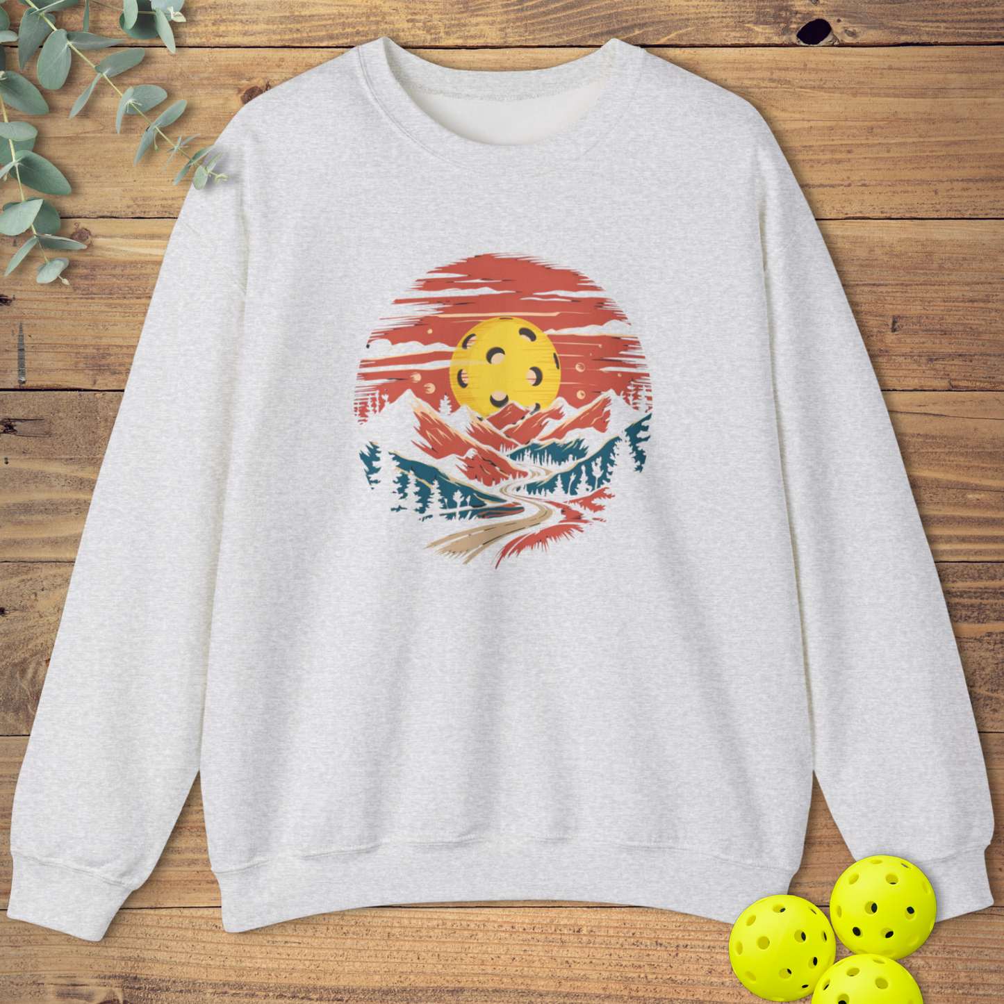 Mountains Pickleball Sweatshirt