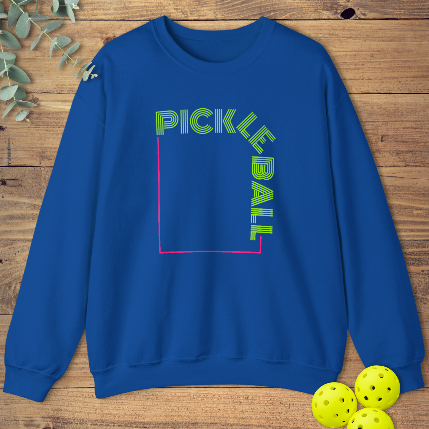 Pickleball Box Logo Sweatshirt