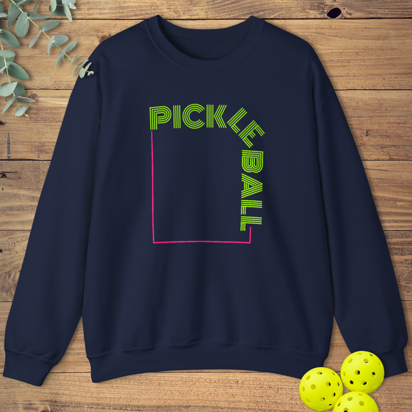 Pickleball Box Logo Sweatshirt
