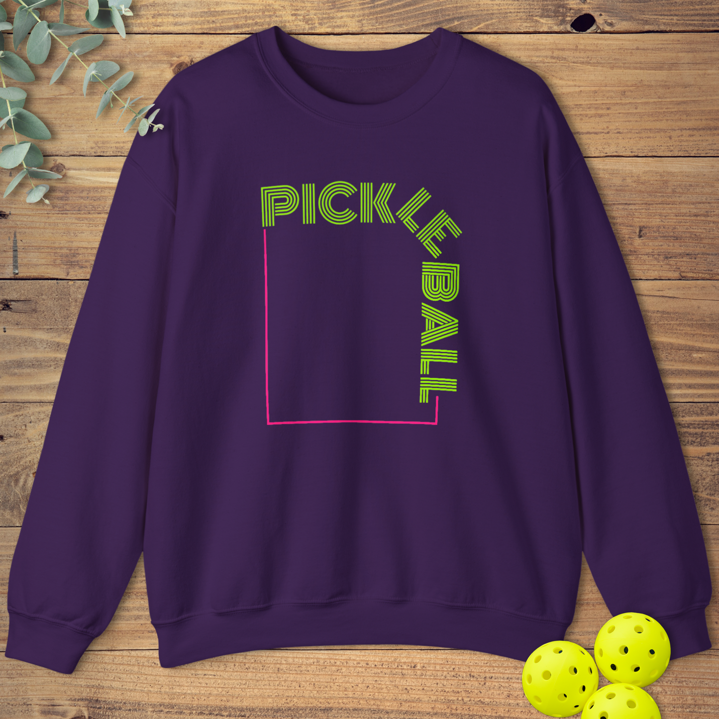 Pickleball Box Logo Sweatshirt