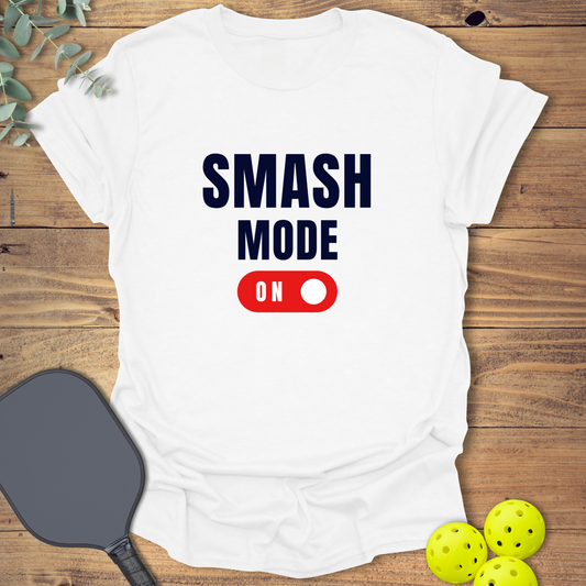 funny pickleball t-shirt in white