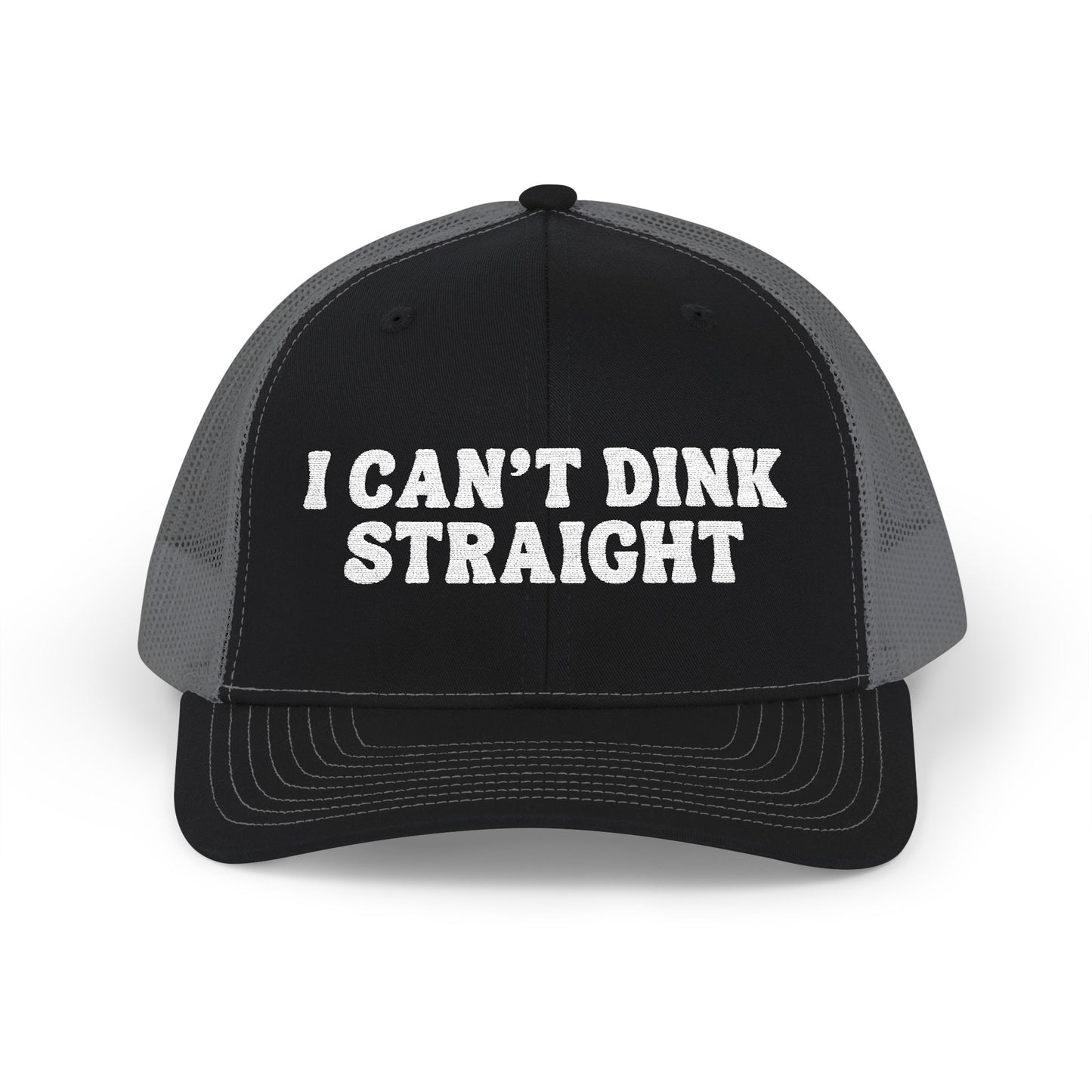 I Can't Dink Straight Snapback Trucker Cap