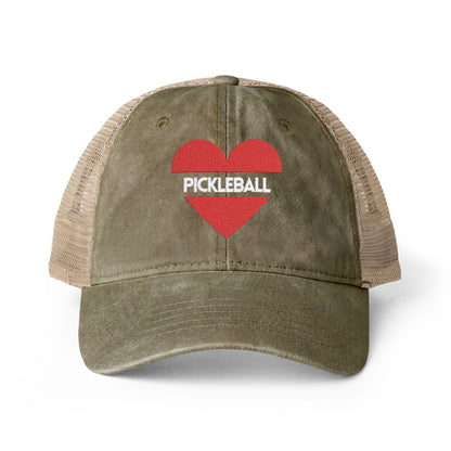 Love Pickleball Women's Mesh-Back Cap