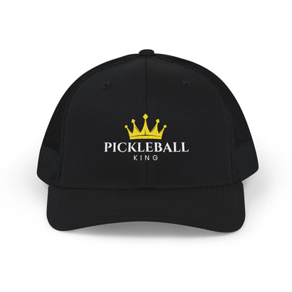 Pickleball King Snapback Trucker Cap