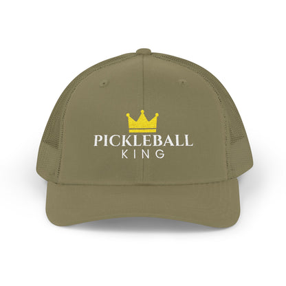 Pickleball King Snapback Trucker Cap