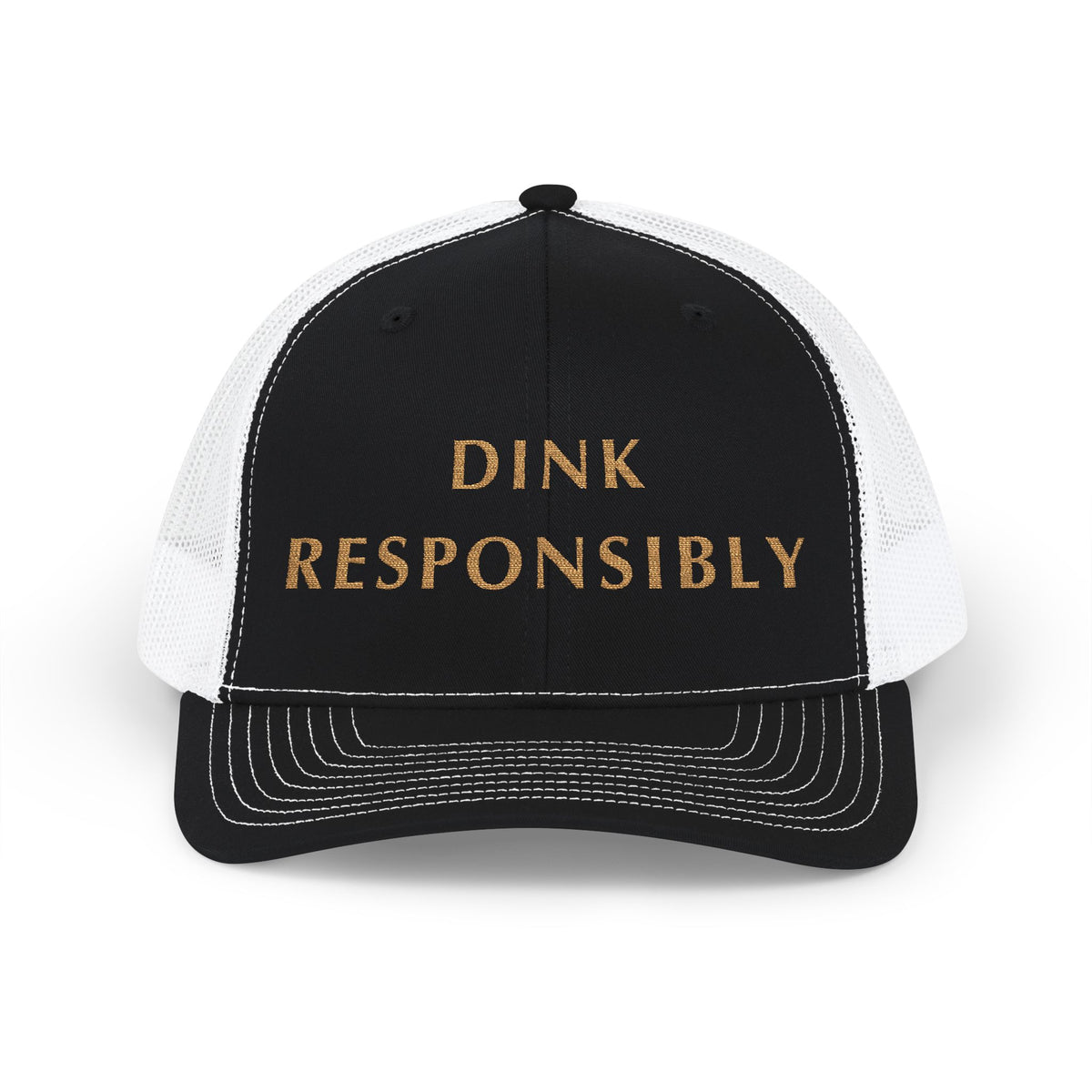 Dink Responsibly Snapback Trucker Cap