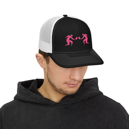 Pickleball Battle Snapback Trucker Cap