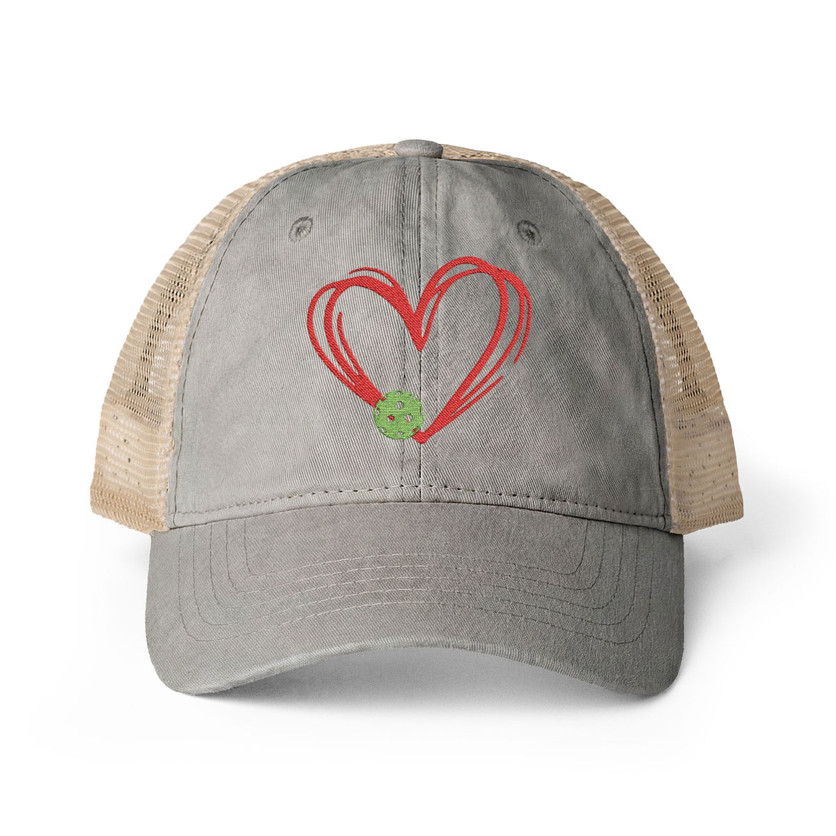 Pickleball Love Women's Mesh-Back Cap