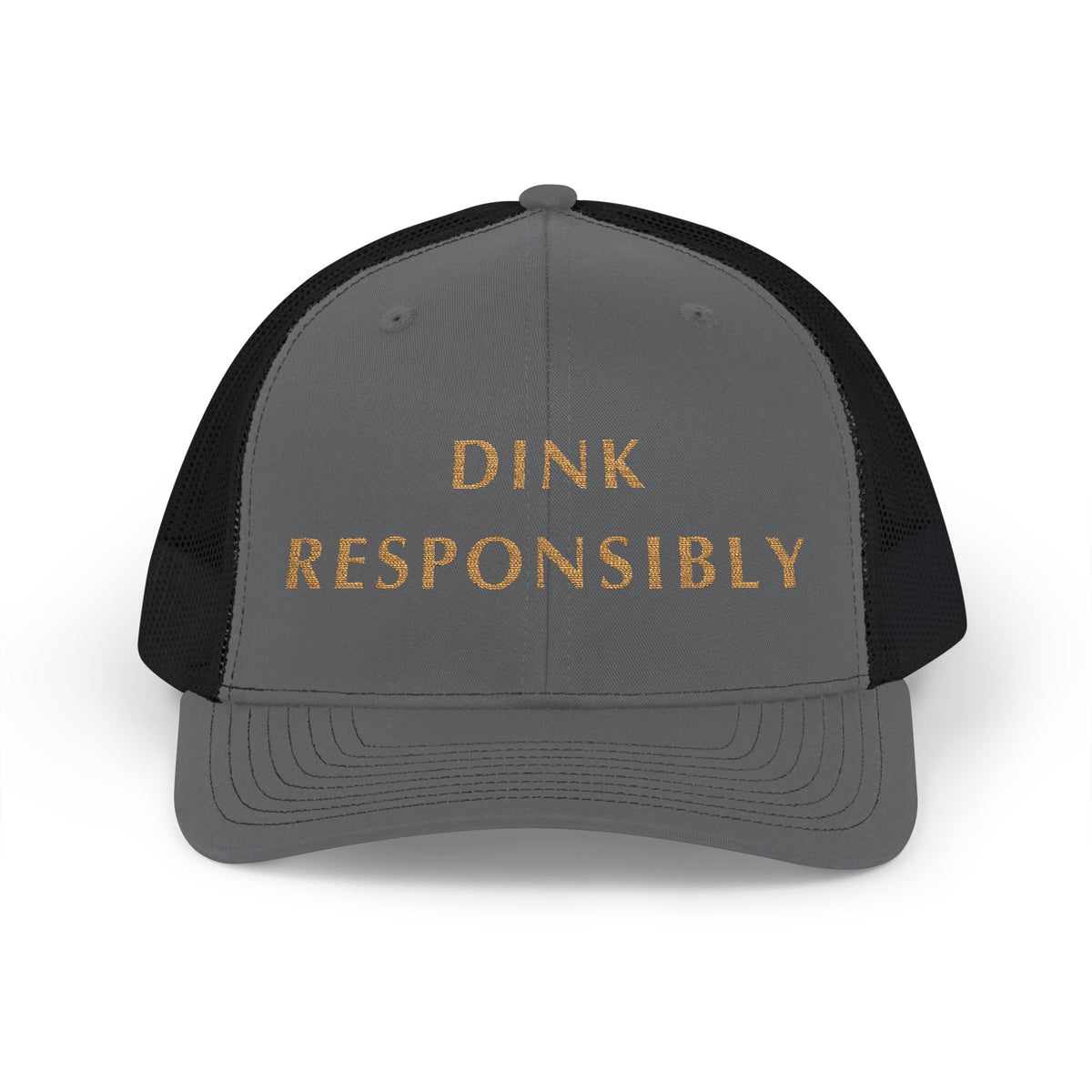 Dink Responsibly Snapback Trucker Cap