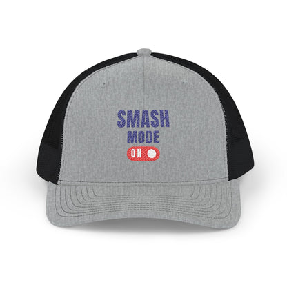 Smash Mode On Snapback Trucker Cap