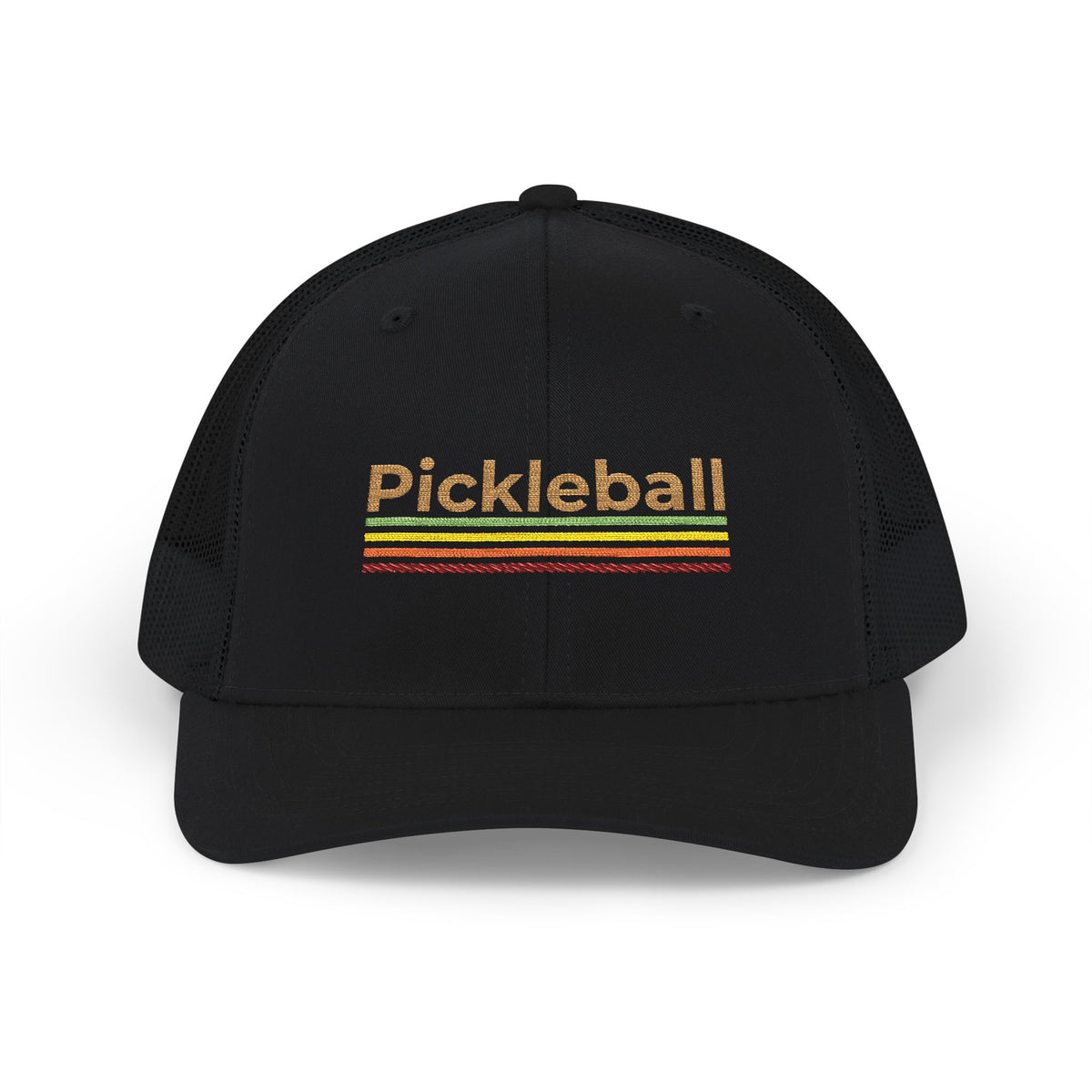 Pickleball Lines Snapback Trucker Cap